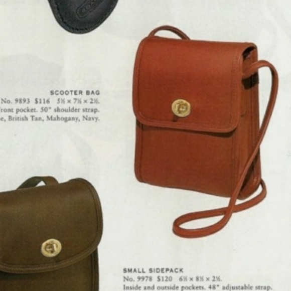 VINTAGE EARLY 1990's COACH SCOOTER BAG - Picture 16 of 17